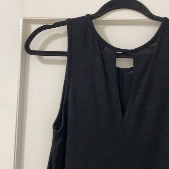 J.Crew | Drapey Black Silky Hem Tank Top  Small - Picture 6 of 7